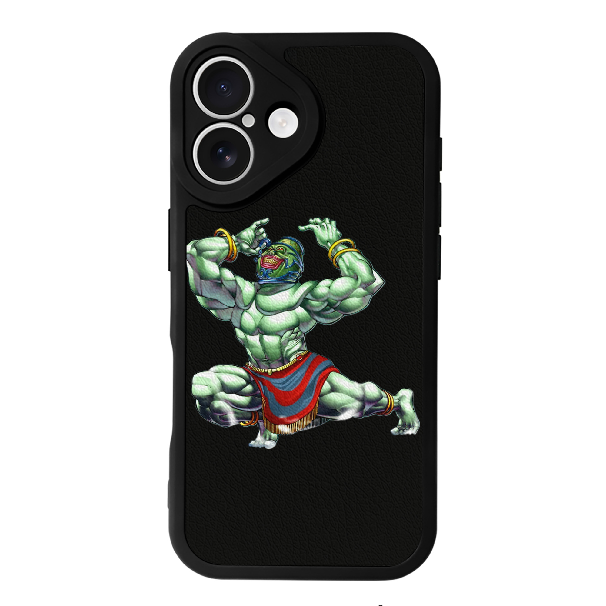 （画像用） 遊☆戯☆王 Yu-Gi-Oh! 【iPhone 16シリーズ対応】シリコンスマホケース（レザー調） 材質：シリコン
